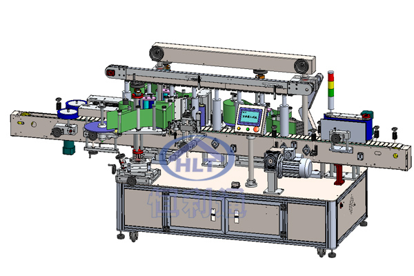 瓶頸+瓶身高速貼標(biāo)機(jī)